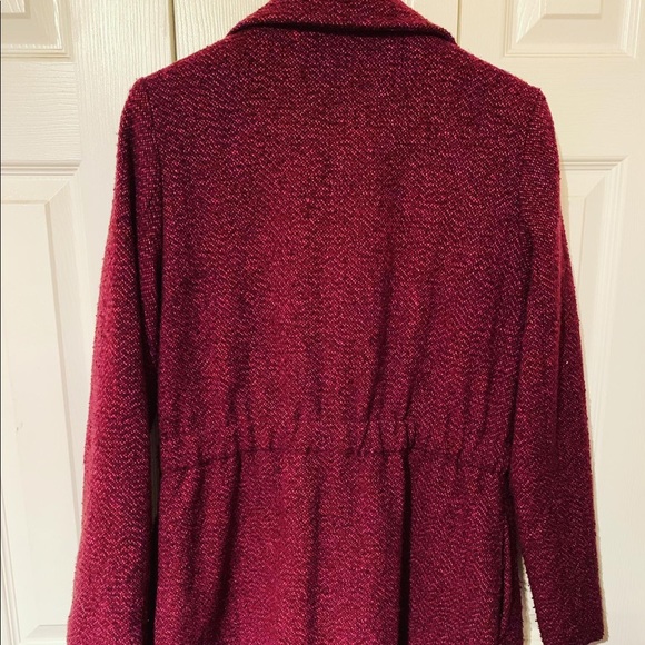 Merona Burgundy Jacket - Picture 2 of 4